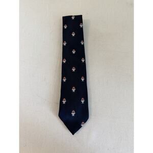 Prince Ogor Necktie Navy with Eagle Crest